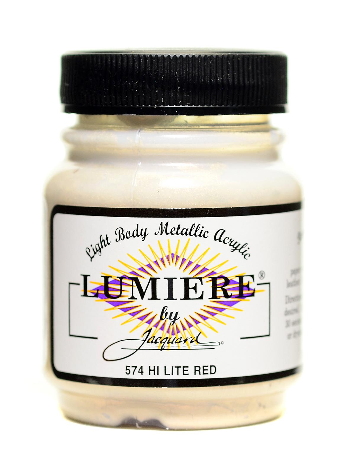 Lumiere Artist Acrylics hi-lite red