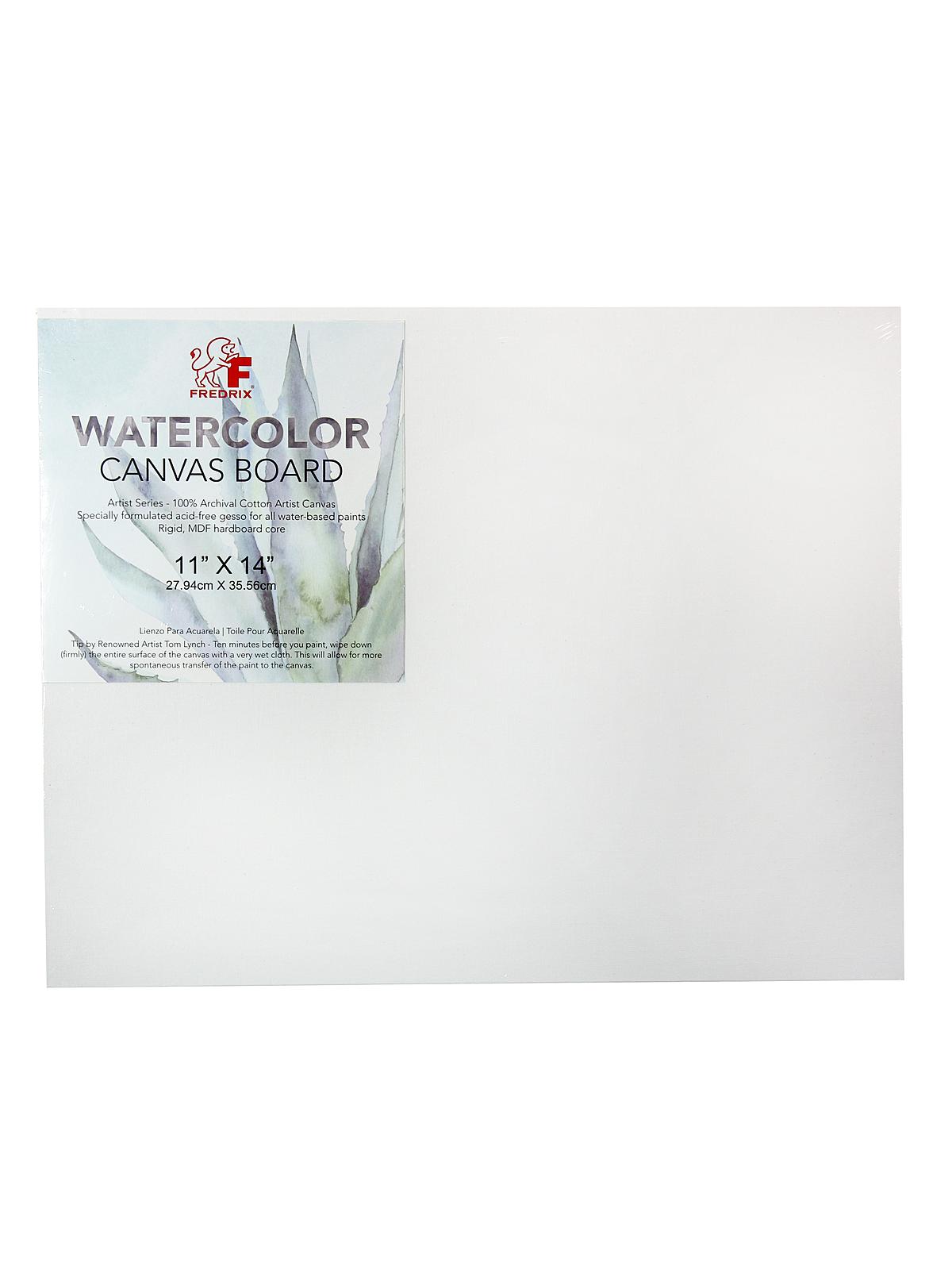 Archival Watercolor Canvas Board 11 in. x 14 in. each