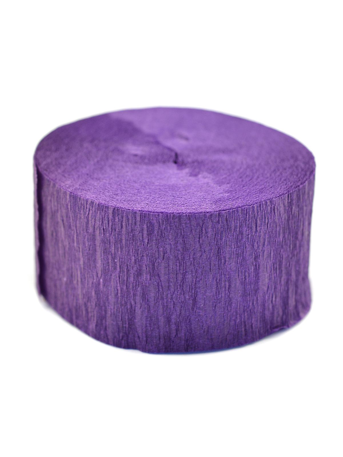 Crepe Paper Streamers Purple