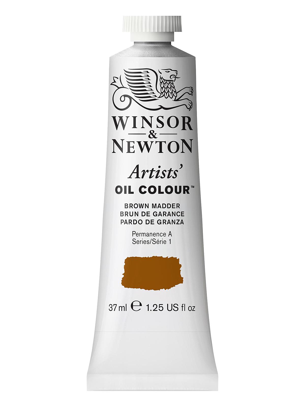Artists' Oil Colours brown madder 56 37 ml