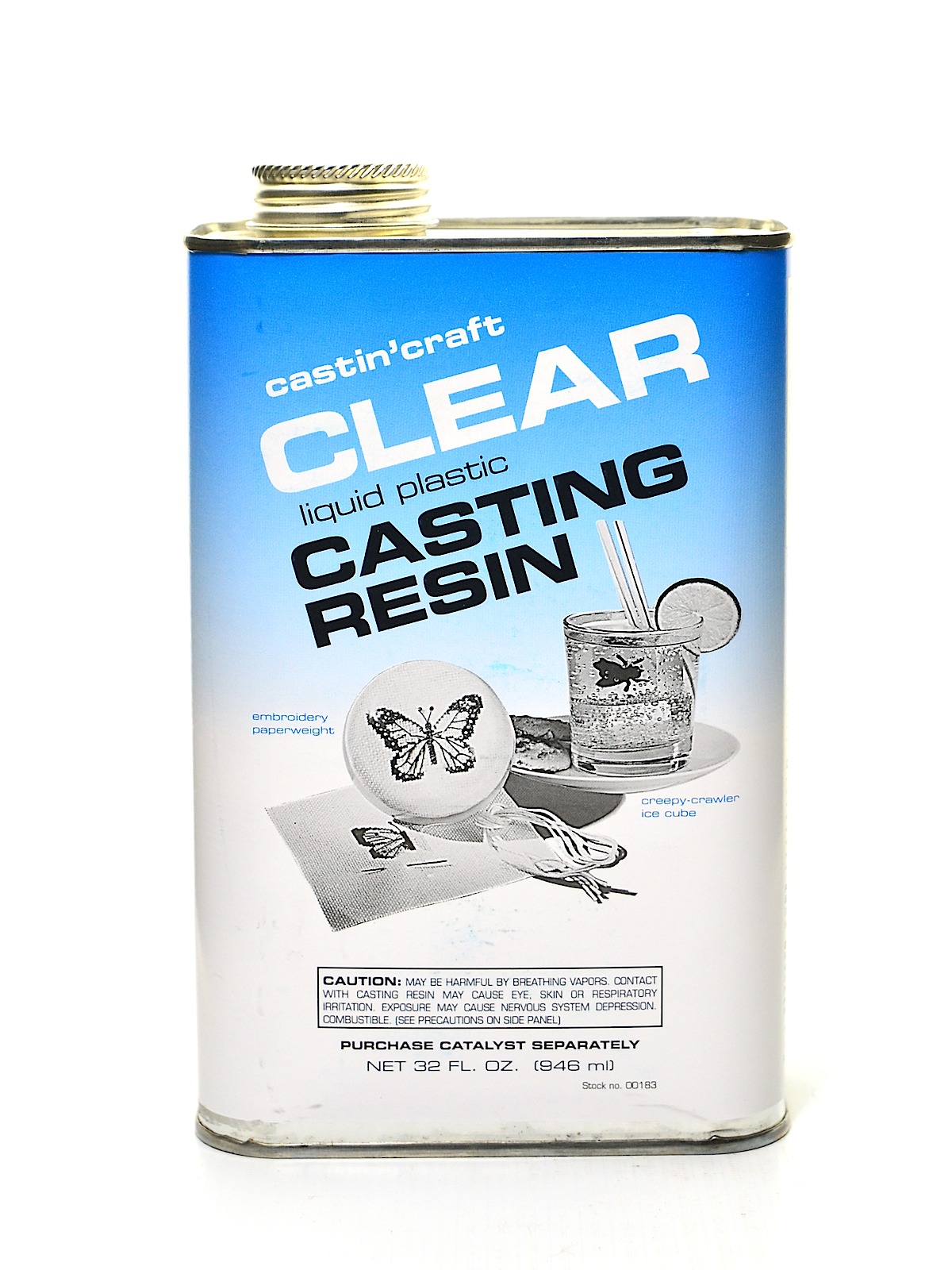 Clear Polyester Casting Resin 32 Oz. Can