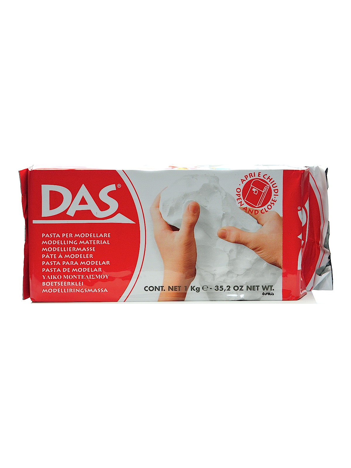 Air Hardening Modeling Clay white 2.2 lb.