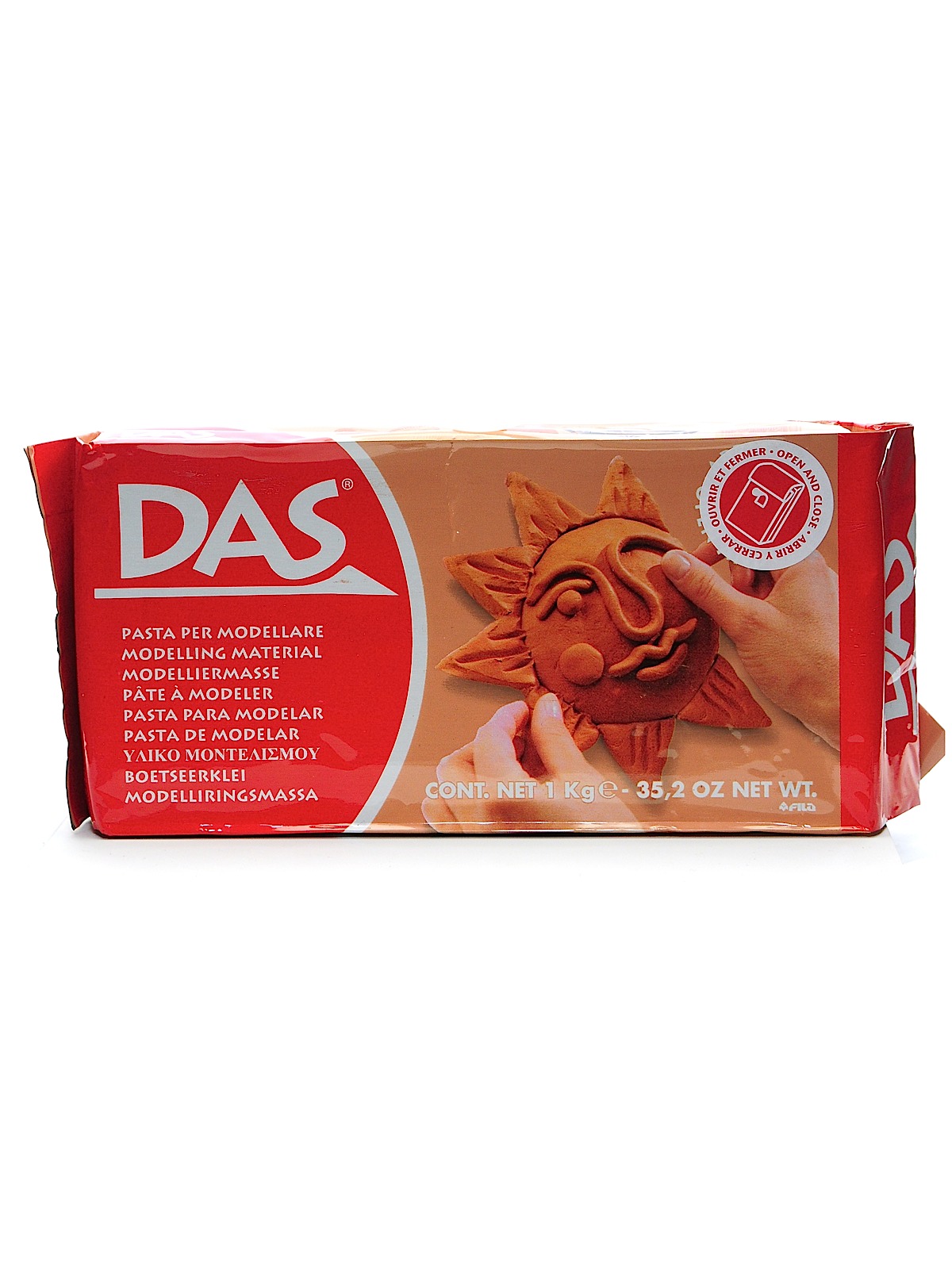 Air Hardening Modeling Clay terra cotta 2.2 lb.