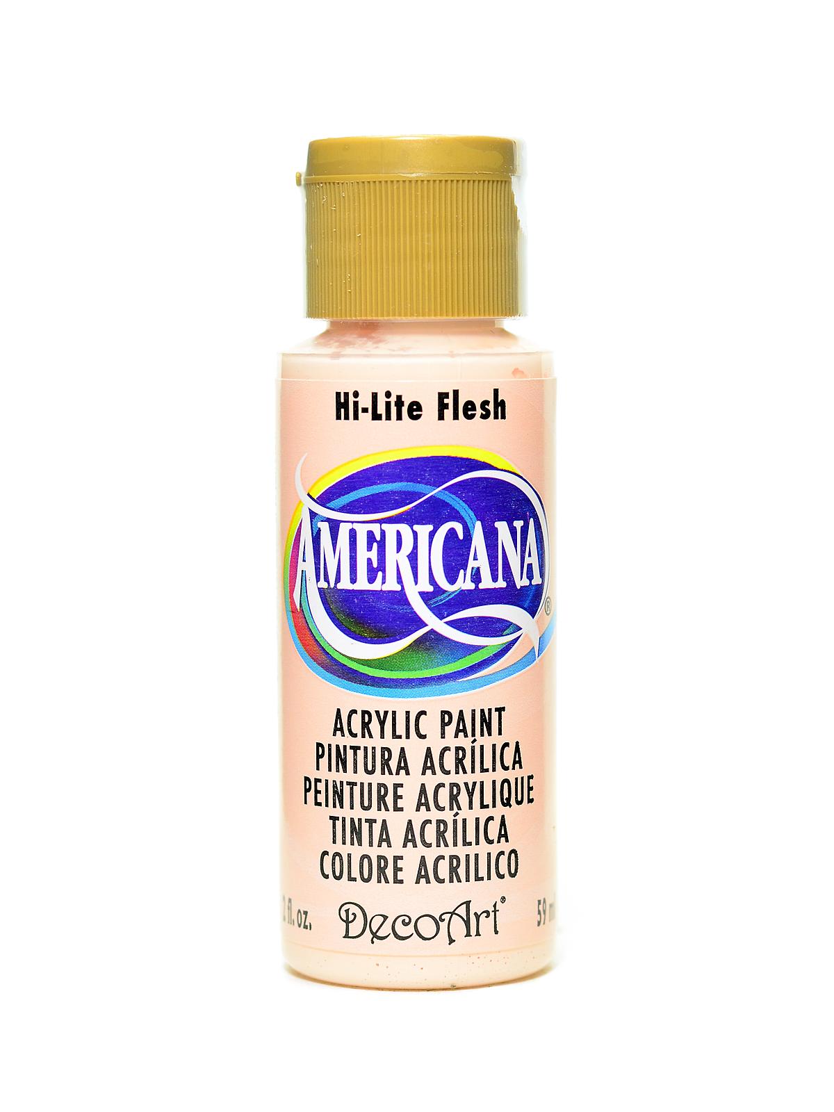 Americana Acrylic Paints white peach 2 oz.