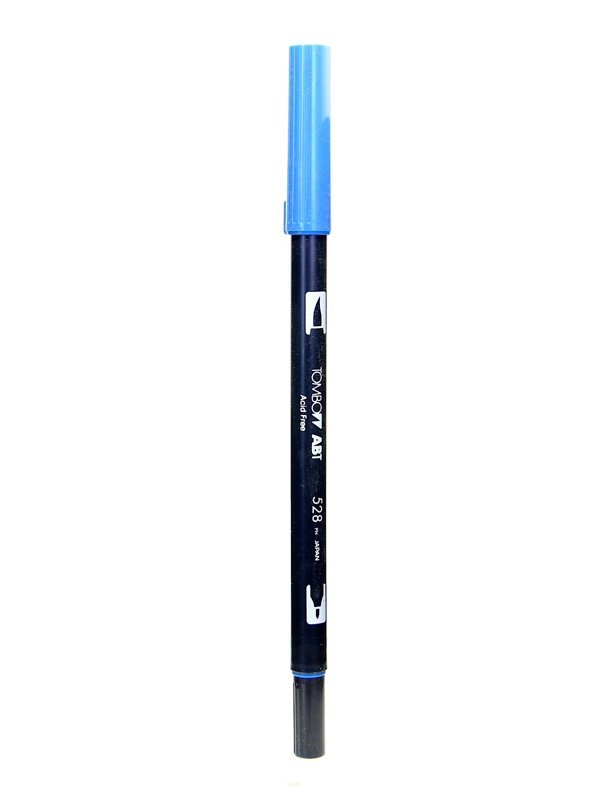 Dual End Brush Pen Navy Blue 528