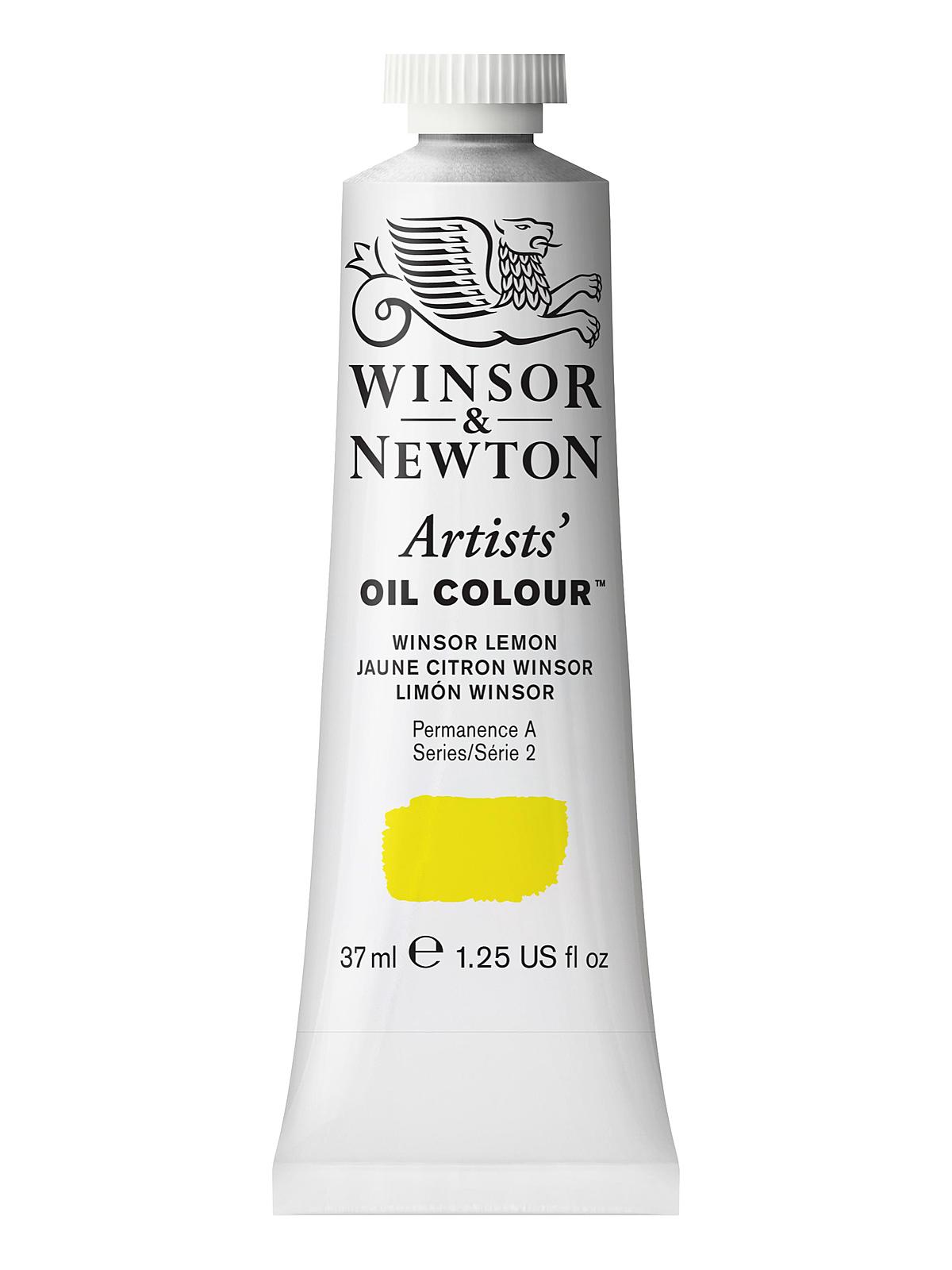 Artists' Oil Colours Winsor lemon 722 37 ml
