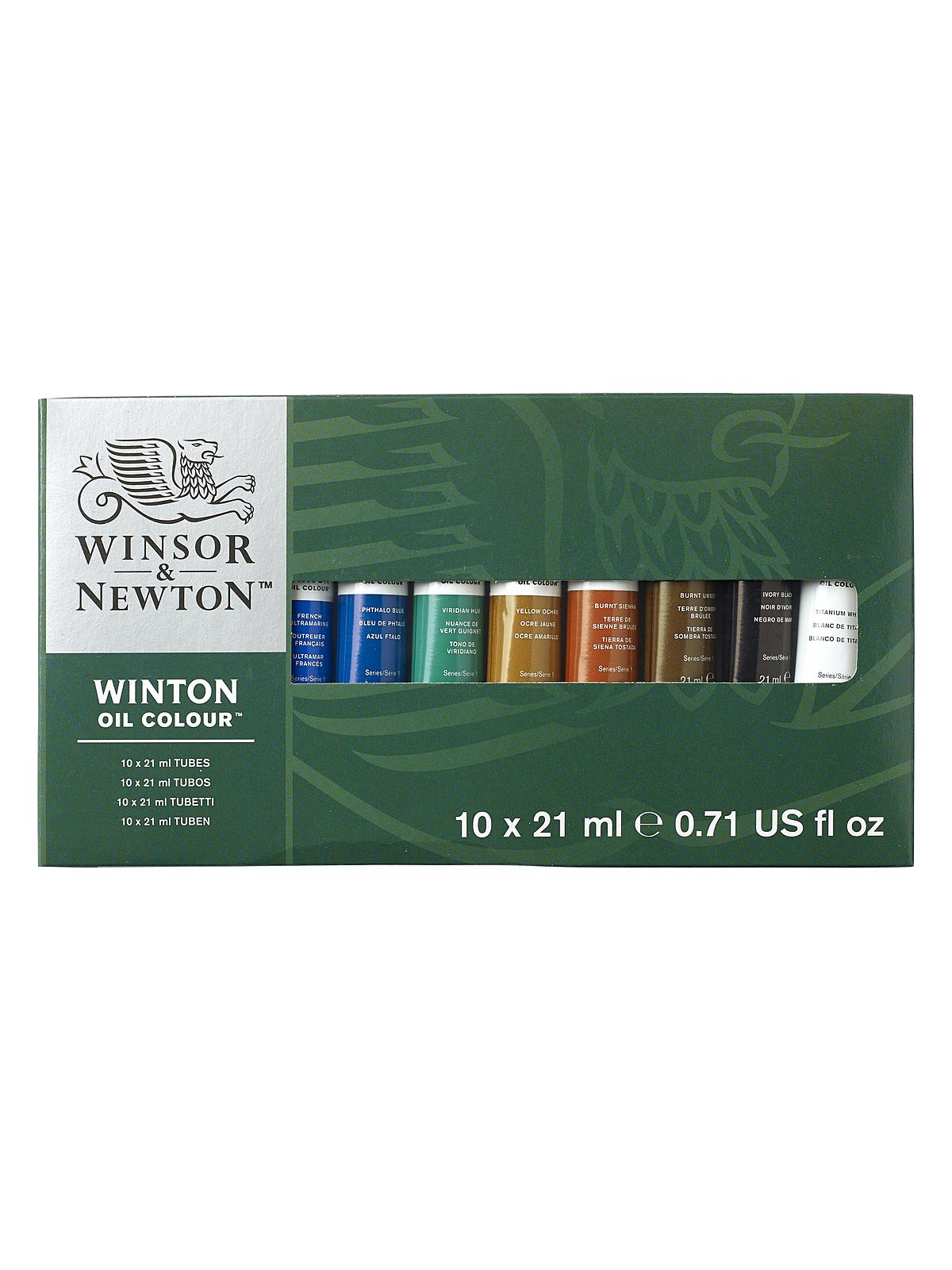 Winton Oil Colour Basic Set set of 10
