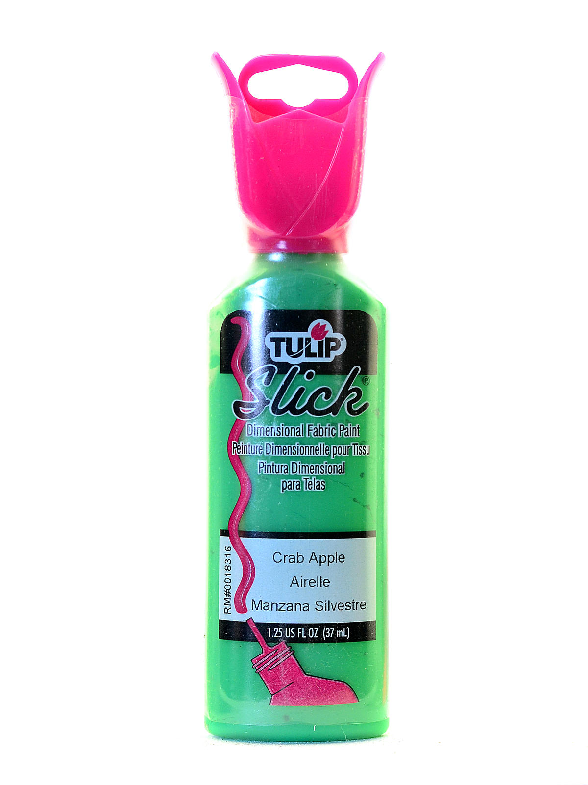 Slick Dimensional Fabric Paint crab apple 1 1 4 oz.