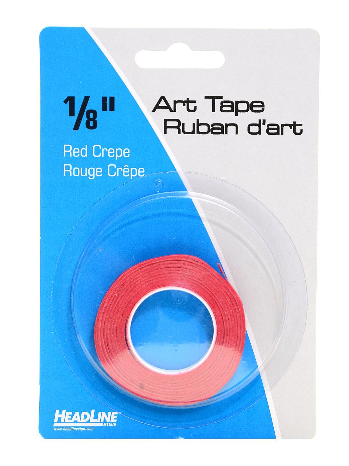 Graphic Art Tape red 1 8 in.