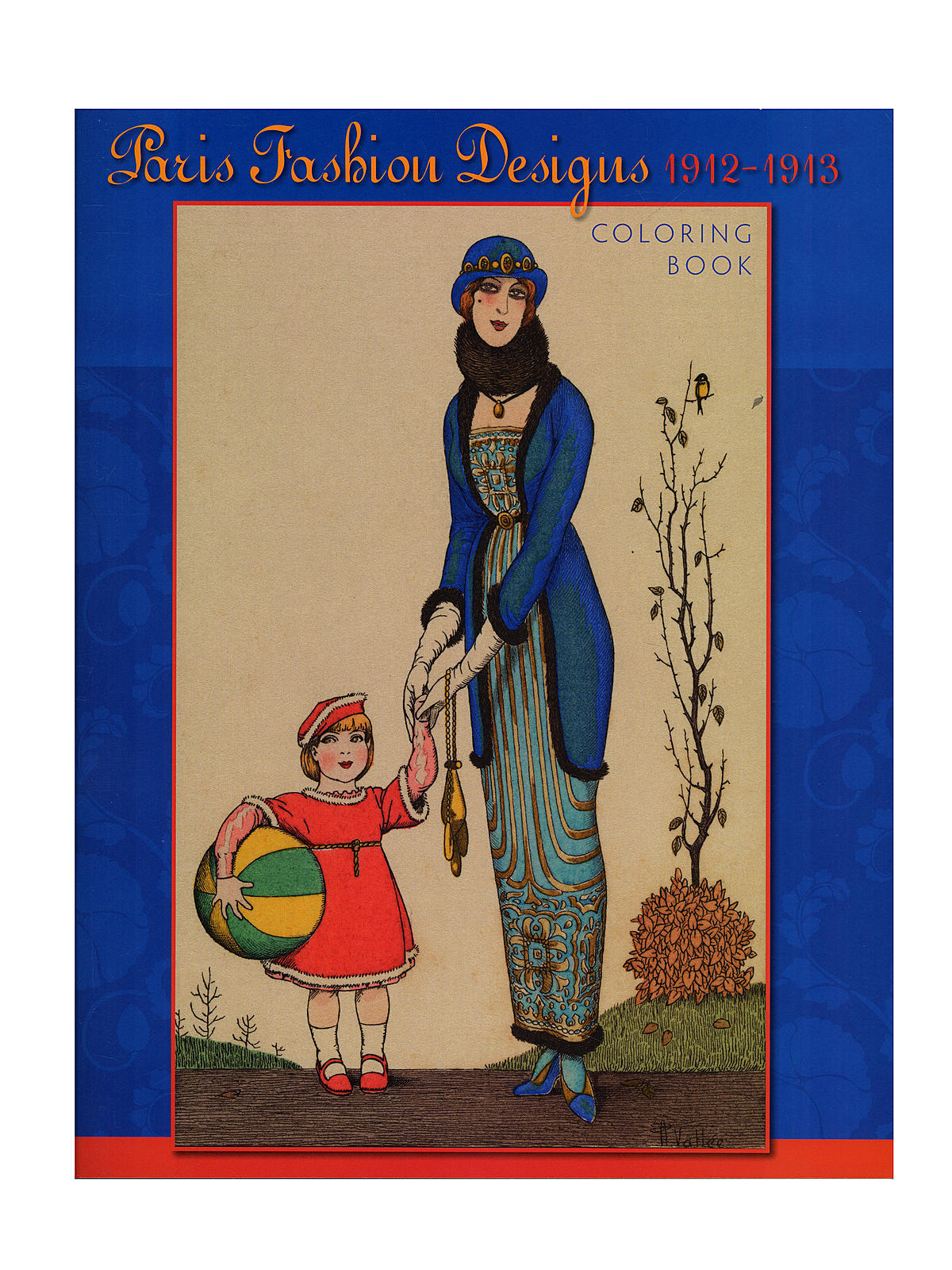 Coloring Books Paris Fashion Designs, 1912-1913