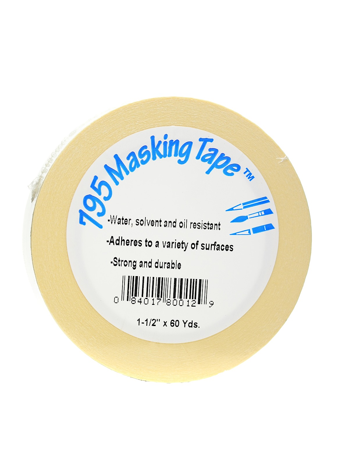 Masking Tape 1 1 2 in. x 60 yd.