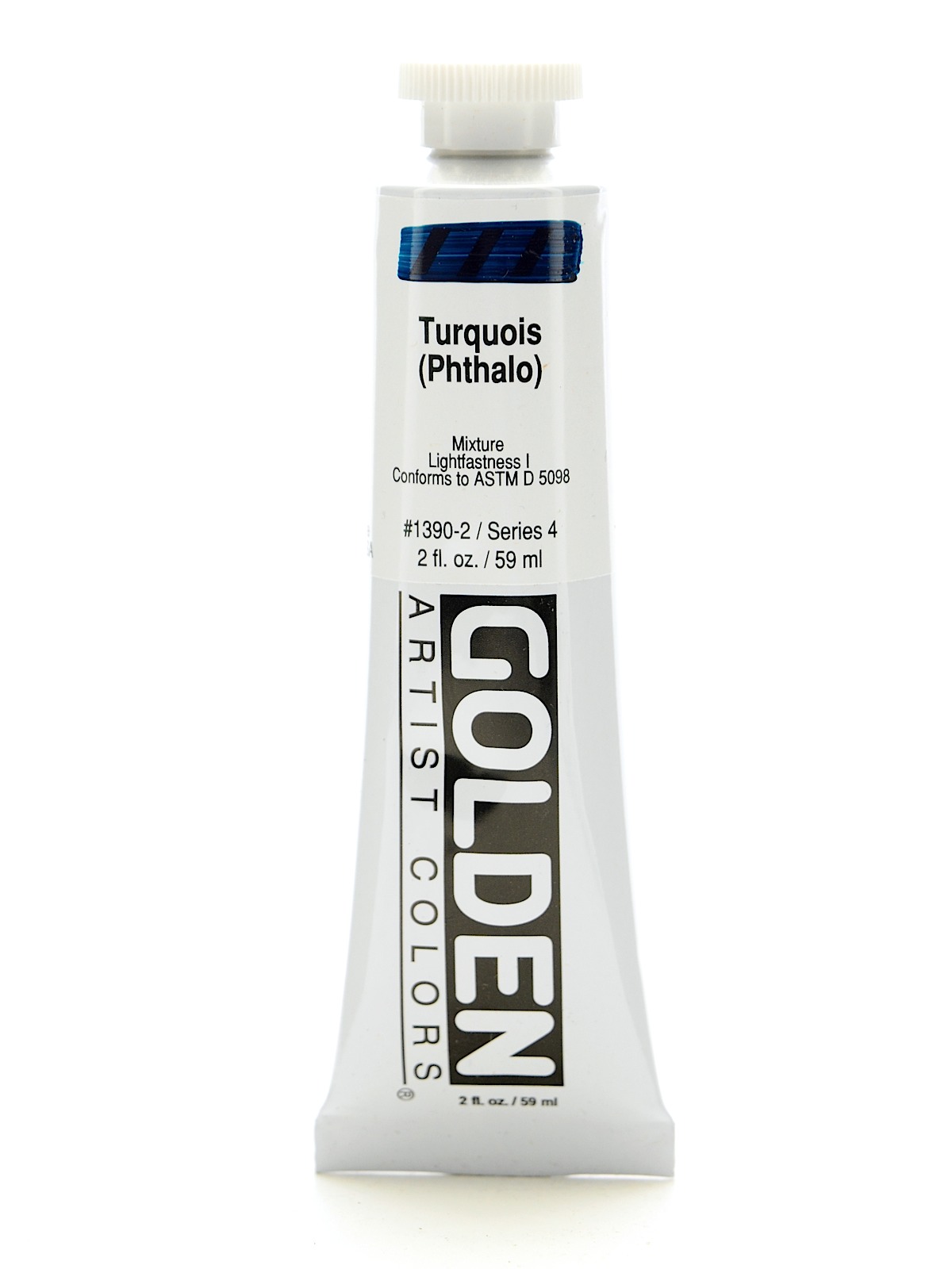 Heavy Body Acrylics turquoise (phthalo) 2 oz.