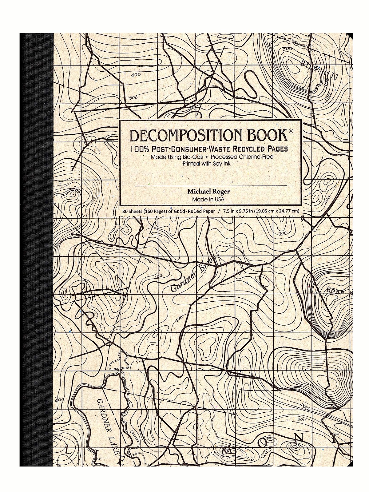 Decomposition Book Topo Map