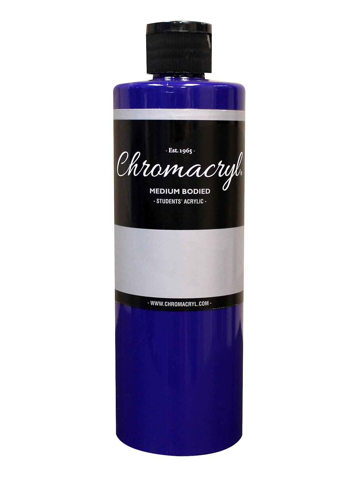Chromacryl Students' Acrylic Paints warm blue 500 ml