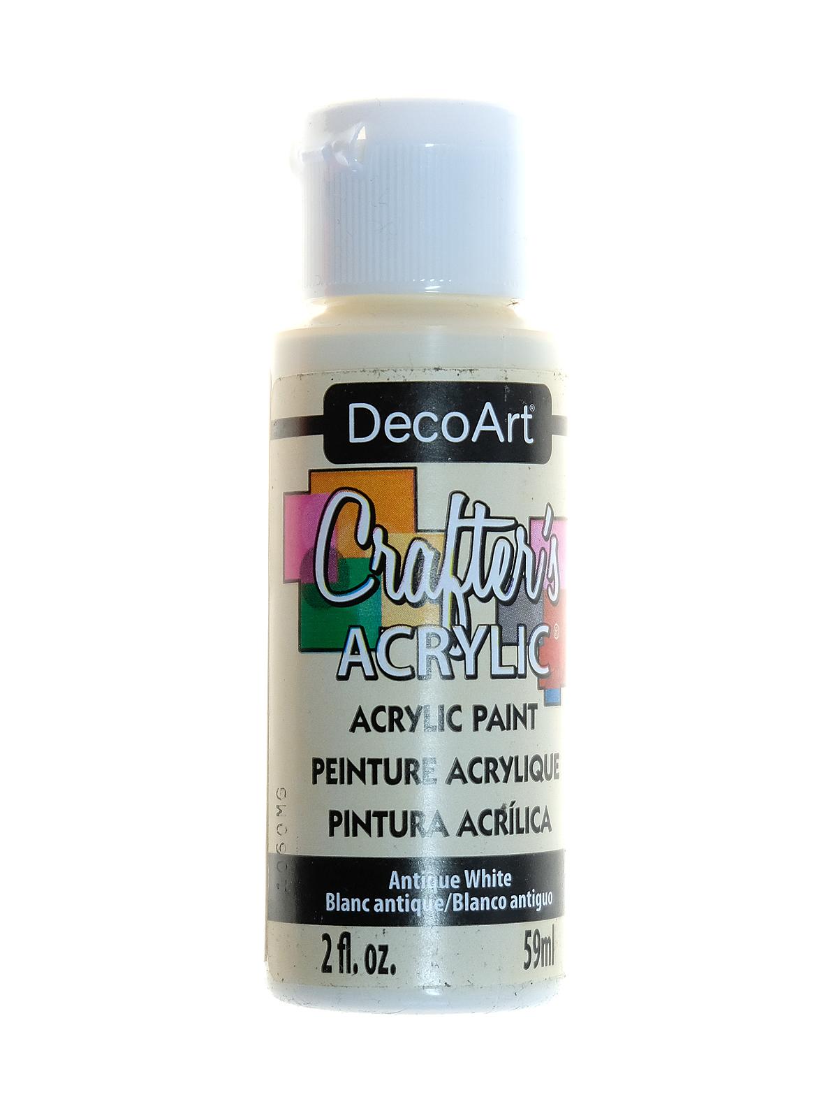Crafters Acrylic 2 Oz Antique White
