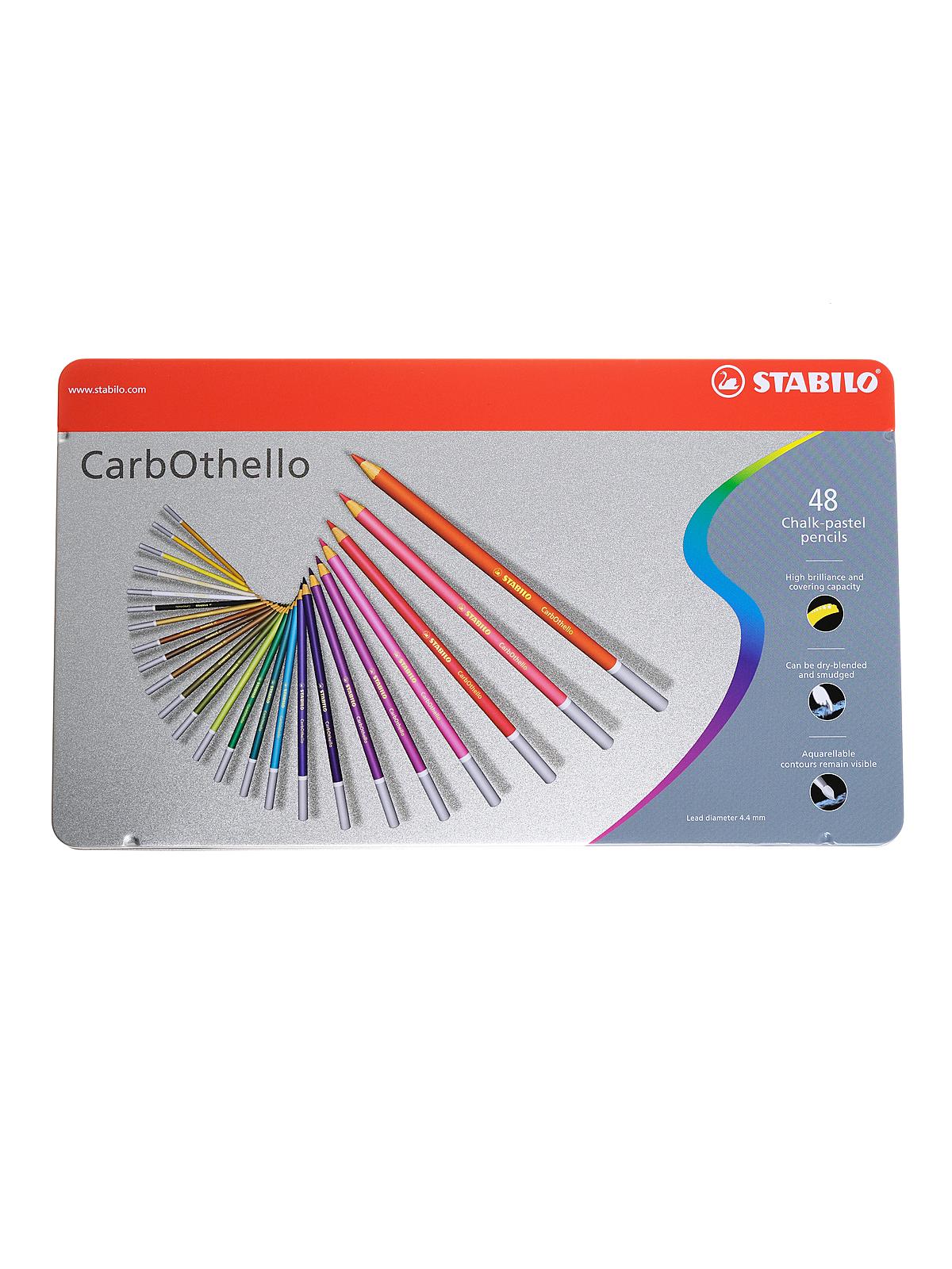 CarbOthello Chalk-Pastel Pencil Sets set of 48
