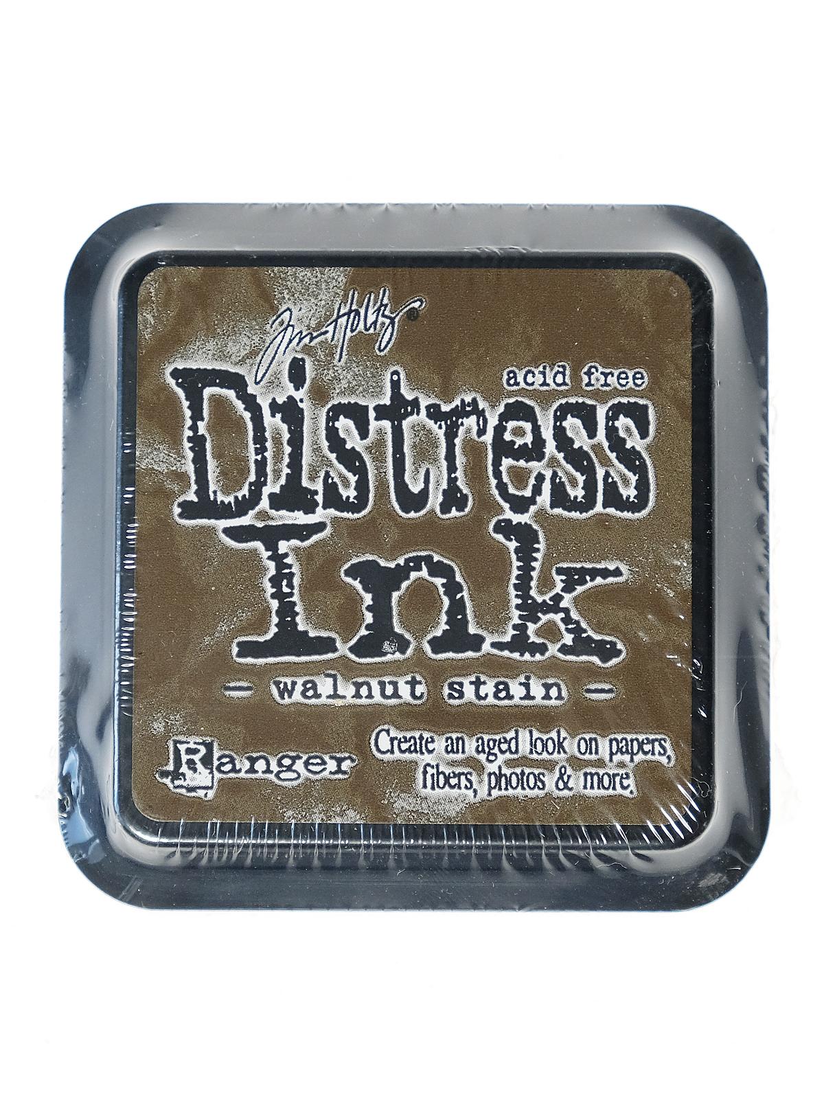 Tim Holtz Distress Ink walnut stain pad