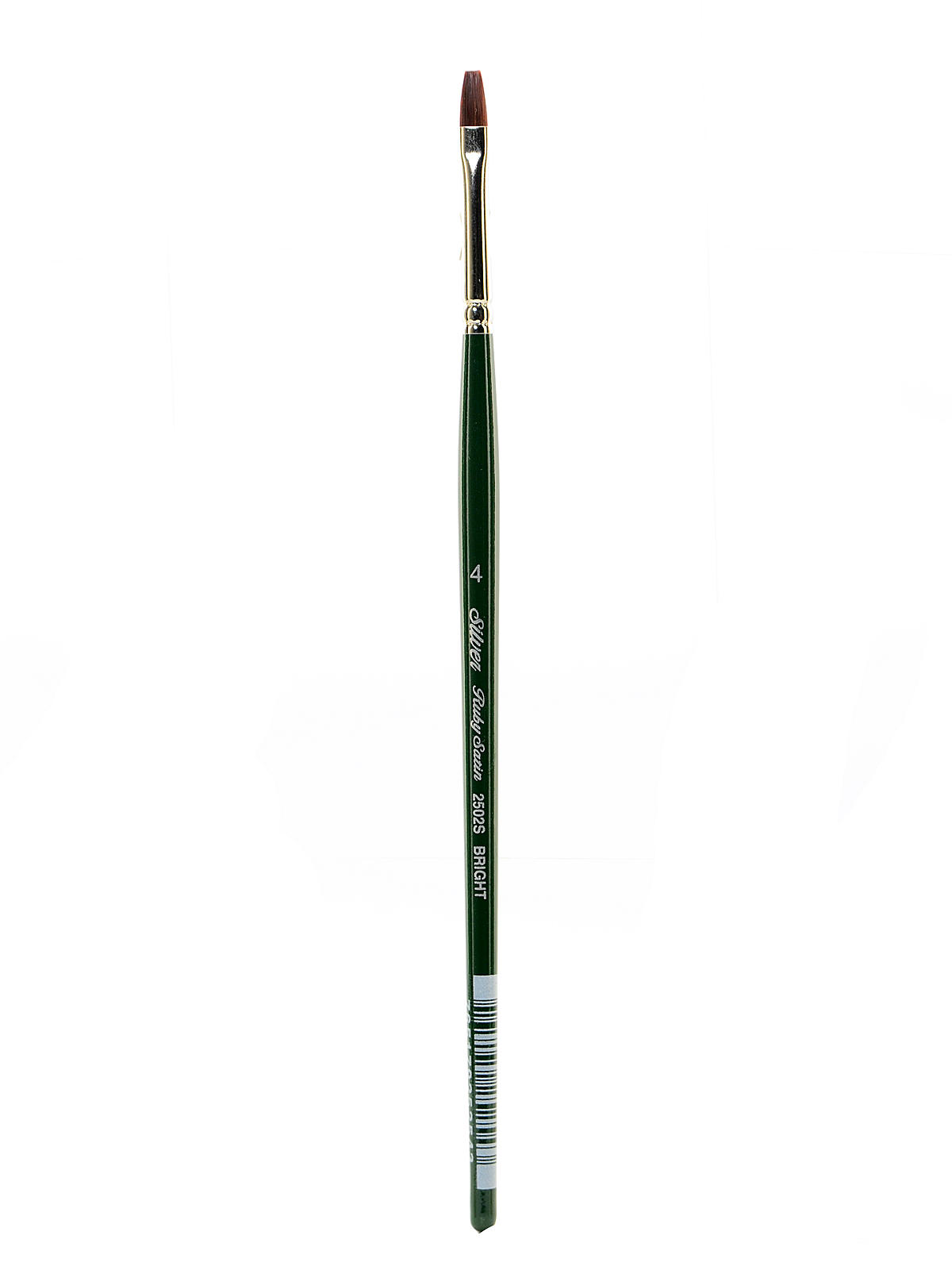 Ruby Satin Series Synthetic Brushes Short Handle 4 bright 2502S