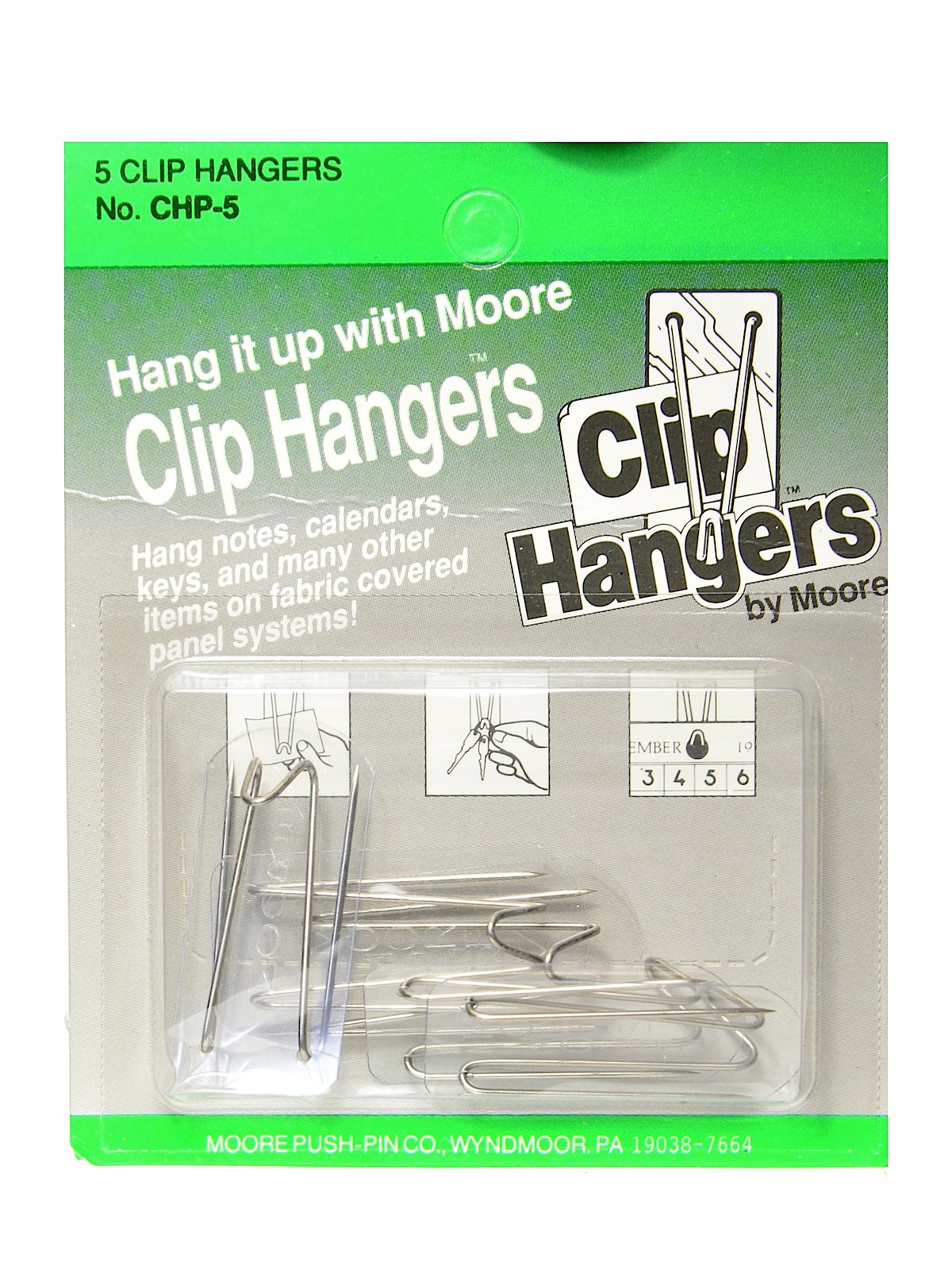 Clip Hangers No. Chp-5 Pack Of 5