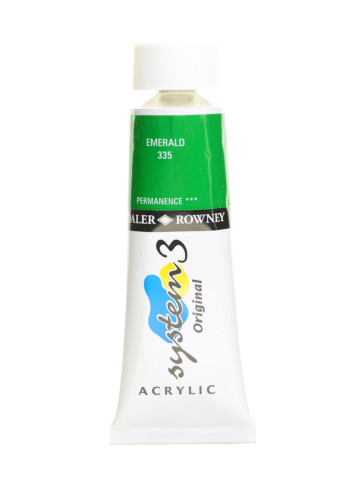 System 3 Acrylic Colour Emerald 75 Ml