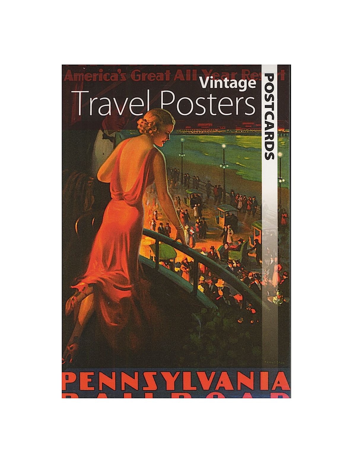Postcards 4 In. X 6 In. Vintage Travel Posters