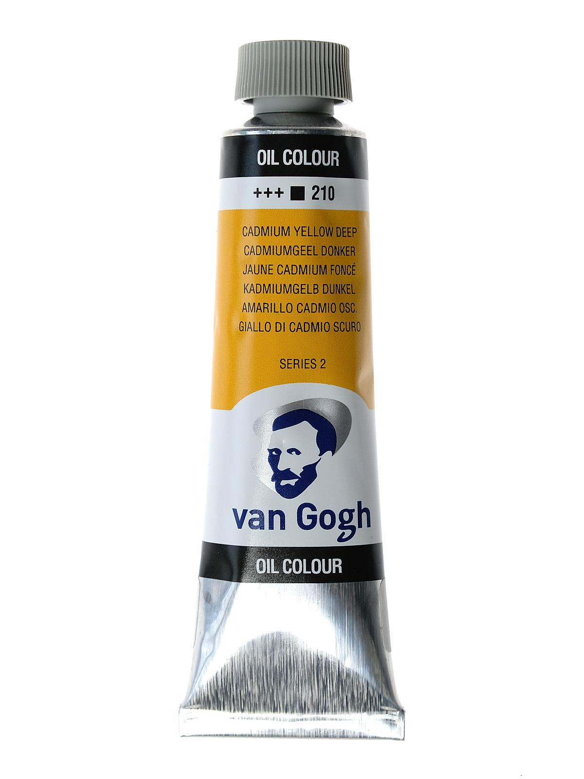 Oil Color cadmium yellow deep 40 ml (1.35 oz)