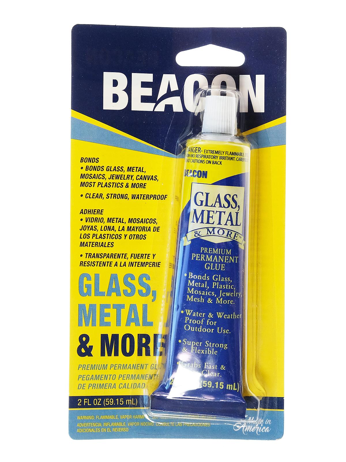 Glass, Metal and More Premium Permanent Glue 2 oz.