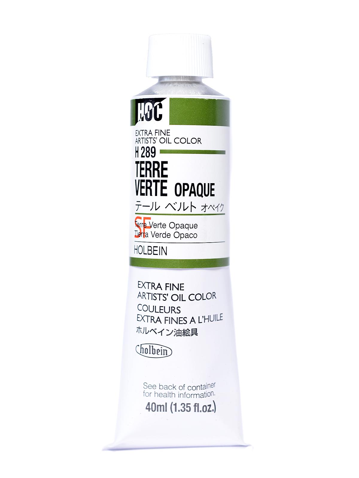 Artist Oil Colors Terre Verte Opaque 40 Ml