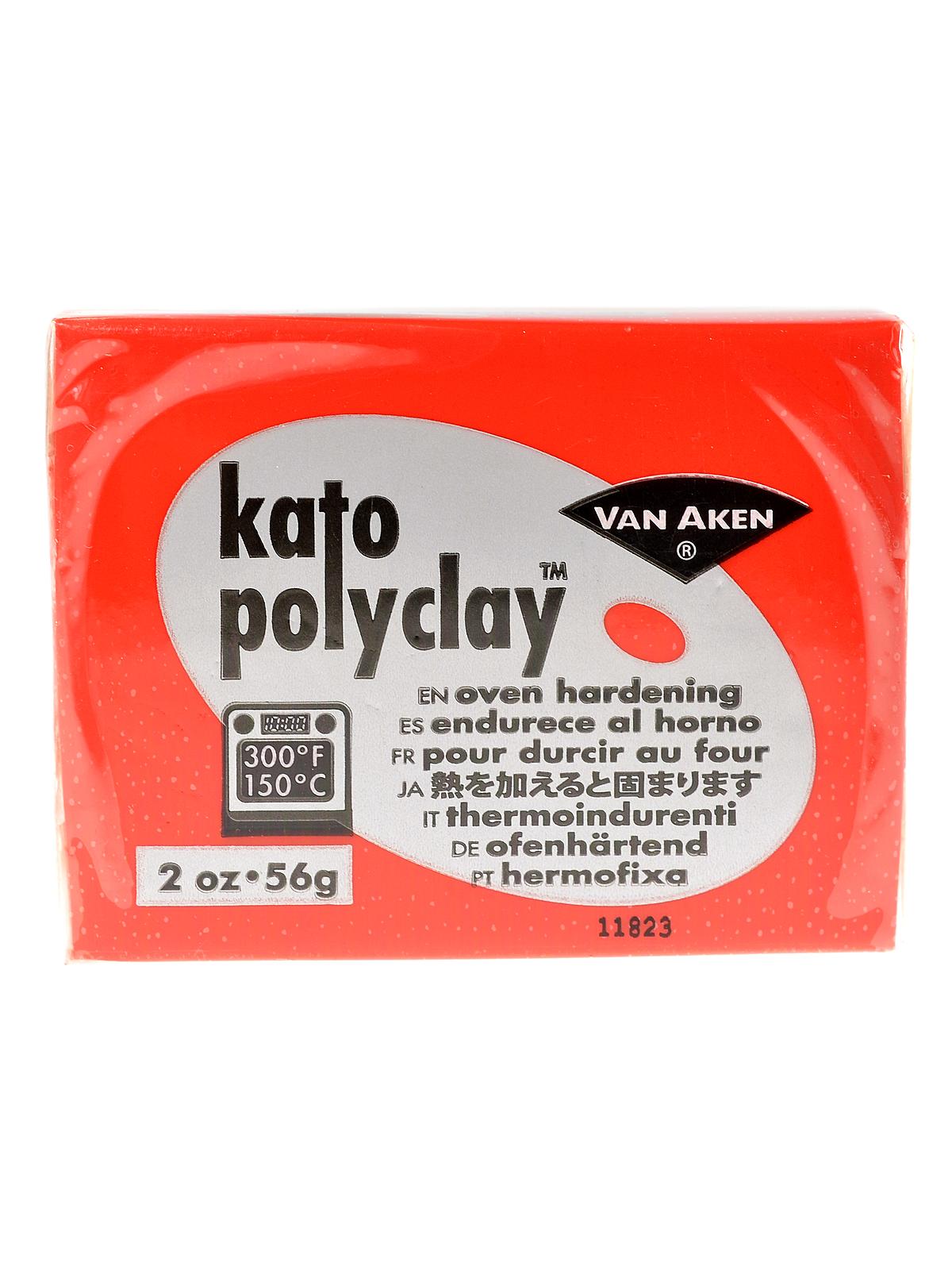 Kato Polyclay Red 2 Oz.