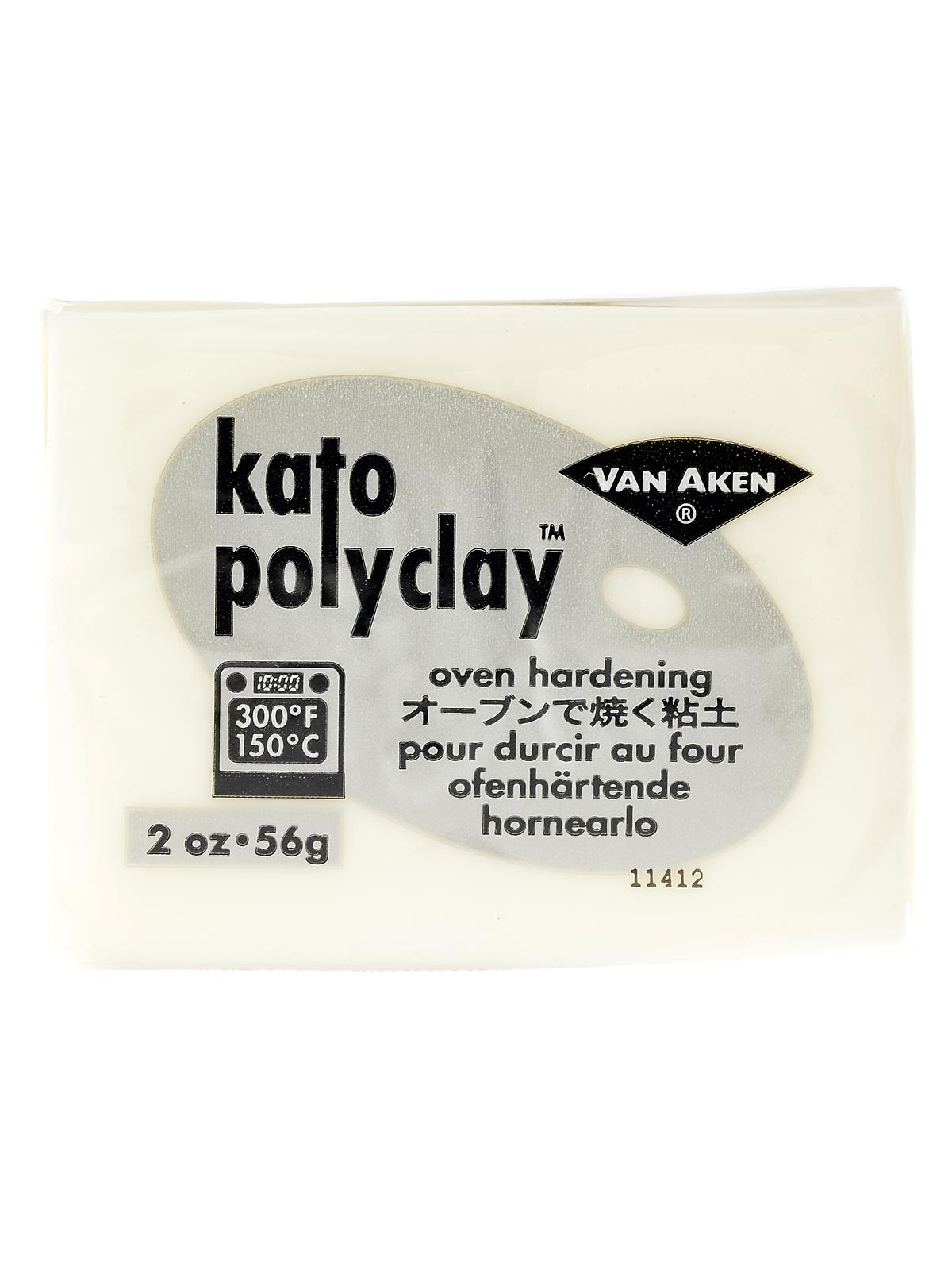 Kato Polyclay Translucent 2 Oz.