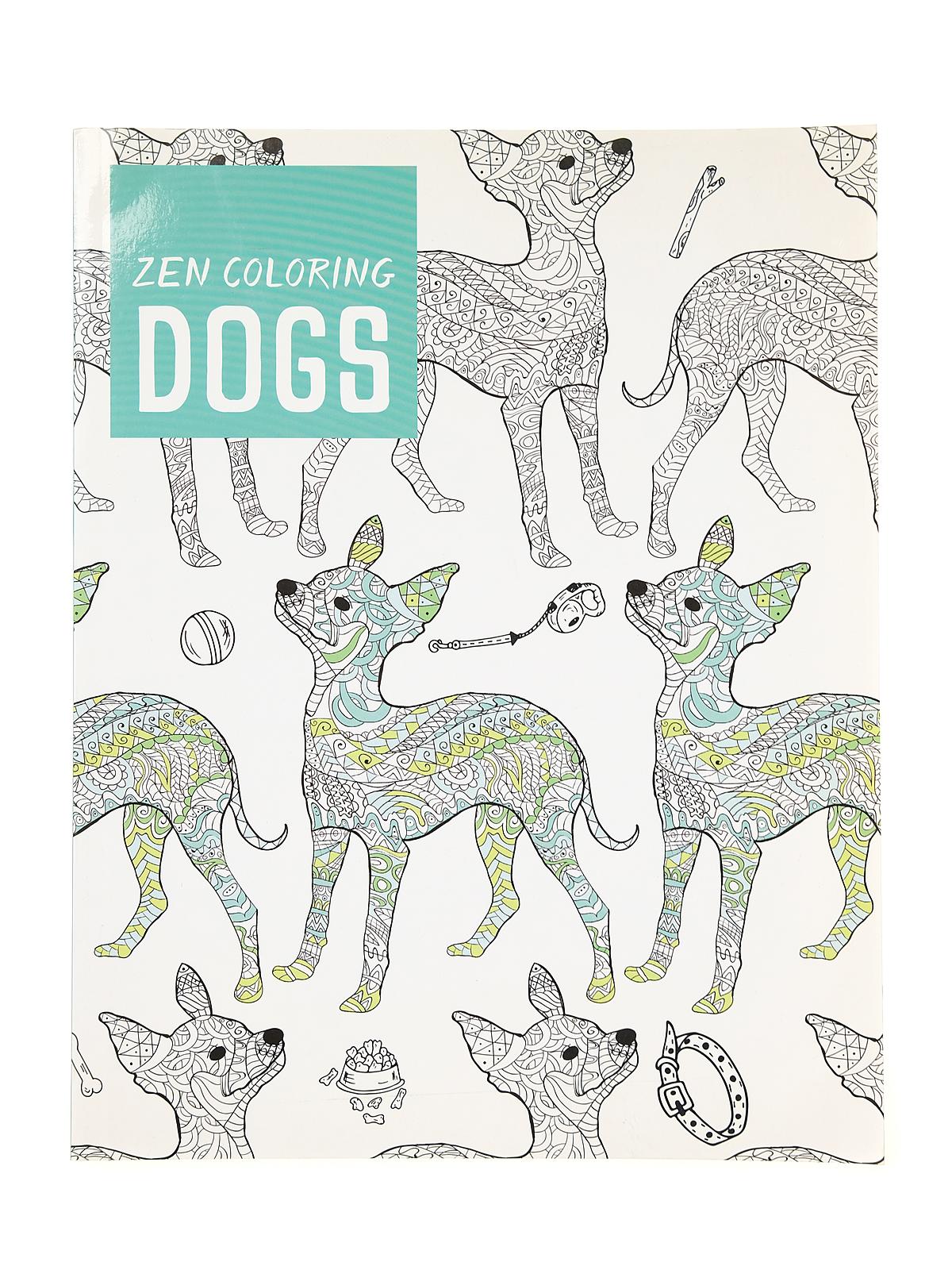 Zen Coloring Books Dogs