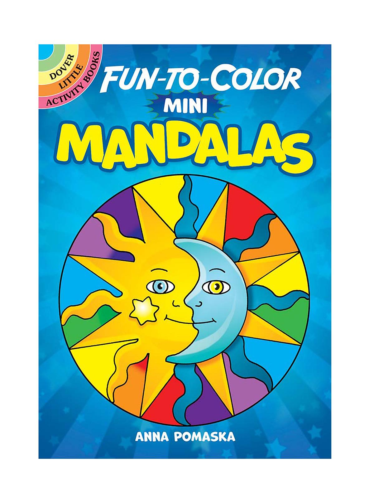 Little Activity Book Fun To Color Mini Mandalas