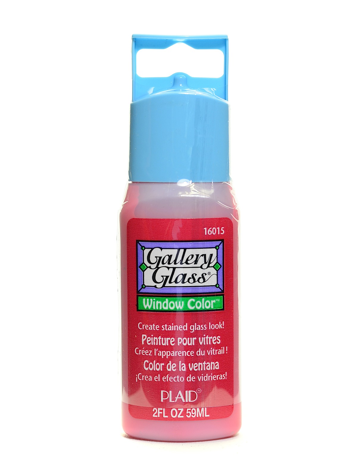 Gallery Glass Window Color ruby red 2 oz.