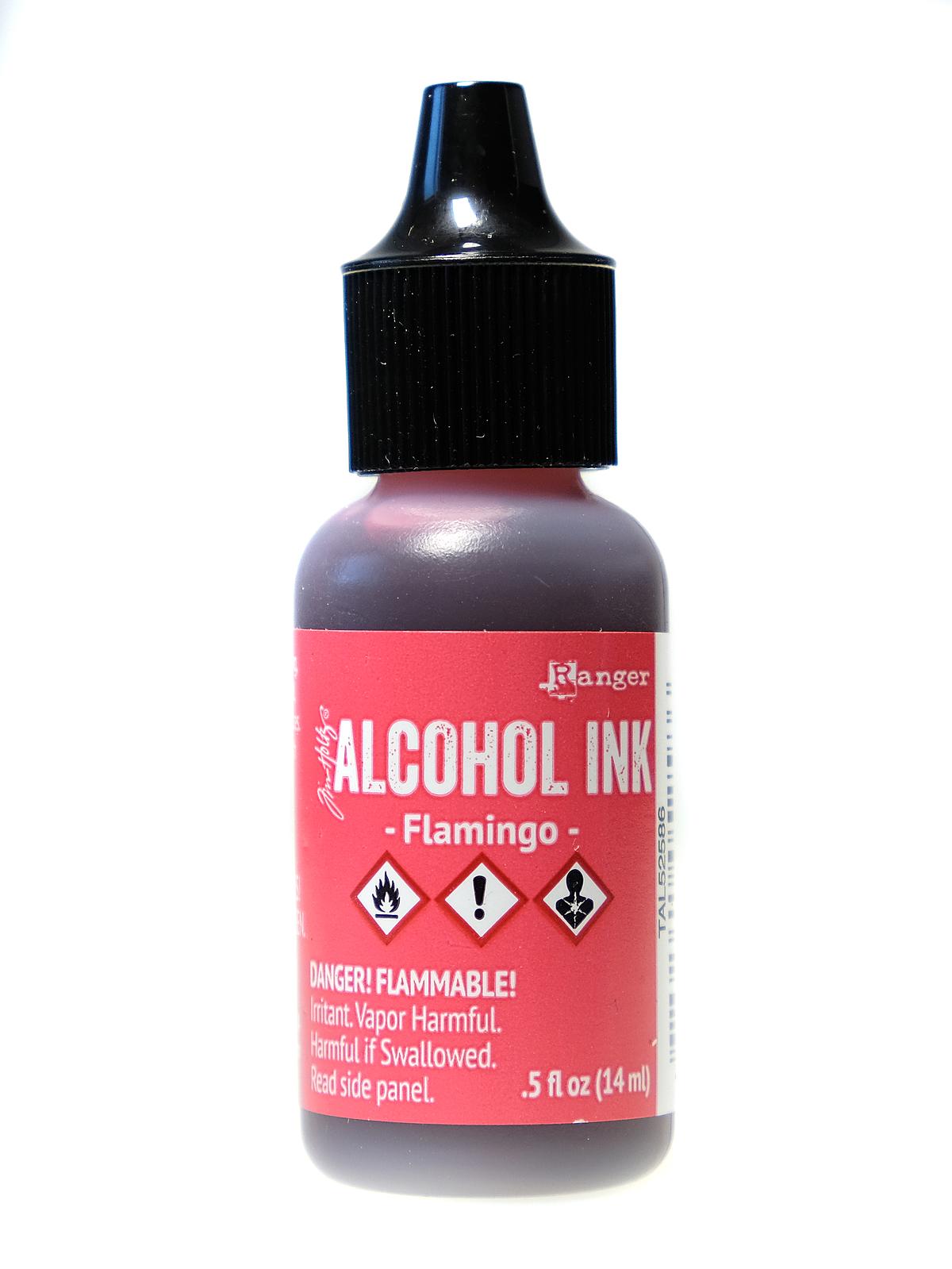 Tim Holtz Alcohol Inks flamingo 0.5 oz. bottle