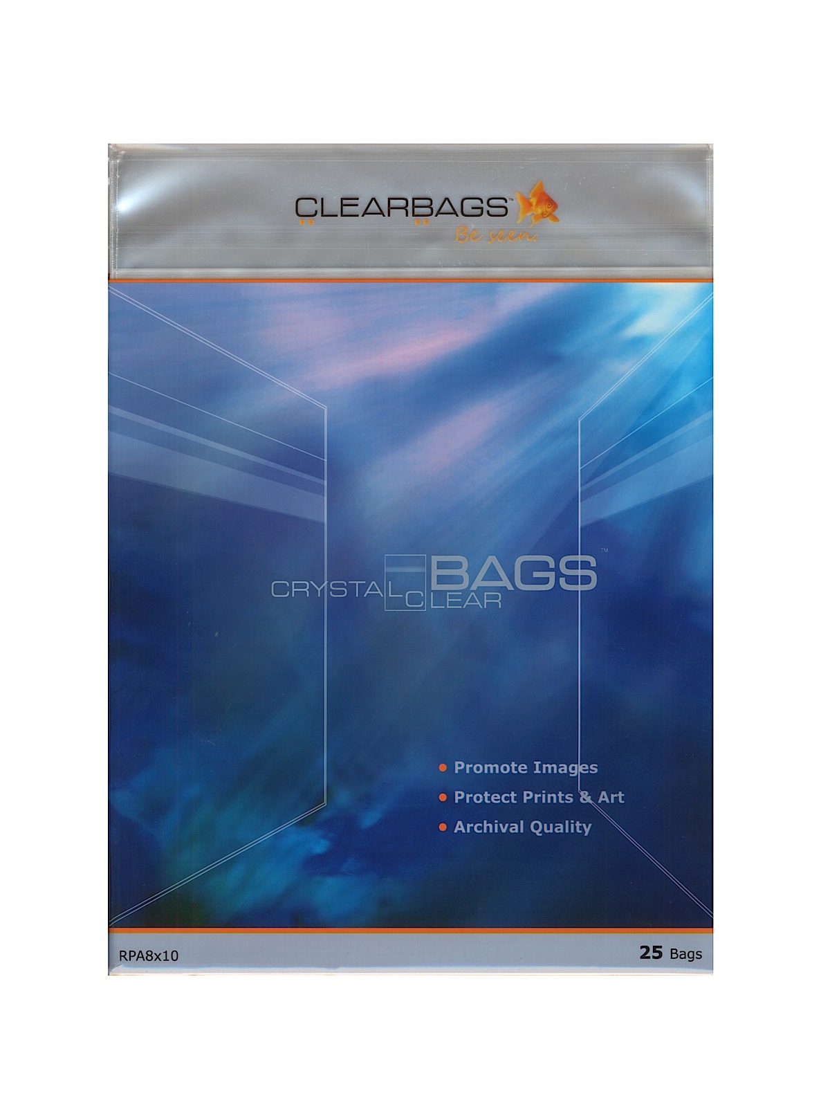 Crystal Clear Photography & Art Bags 8 in. x 10 in. pack of 25