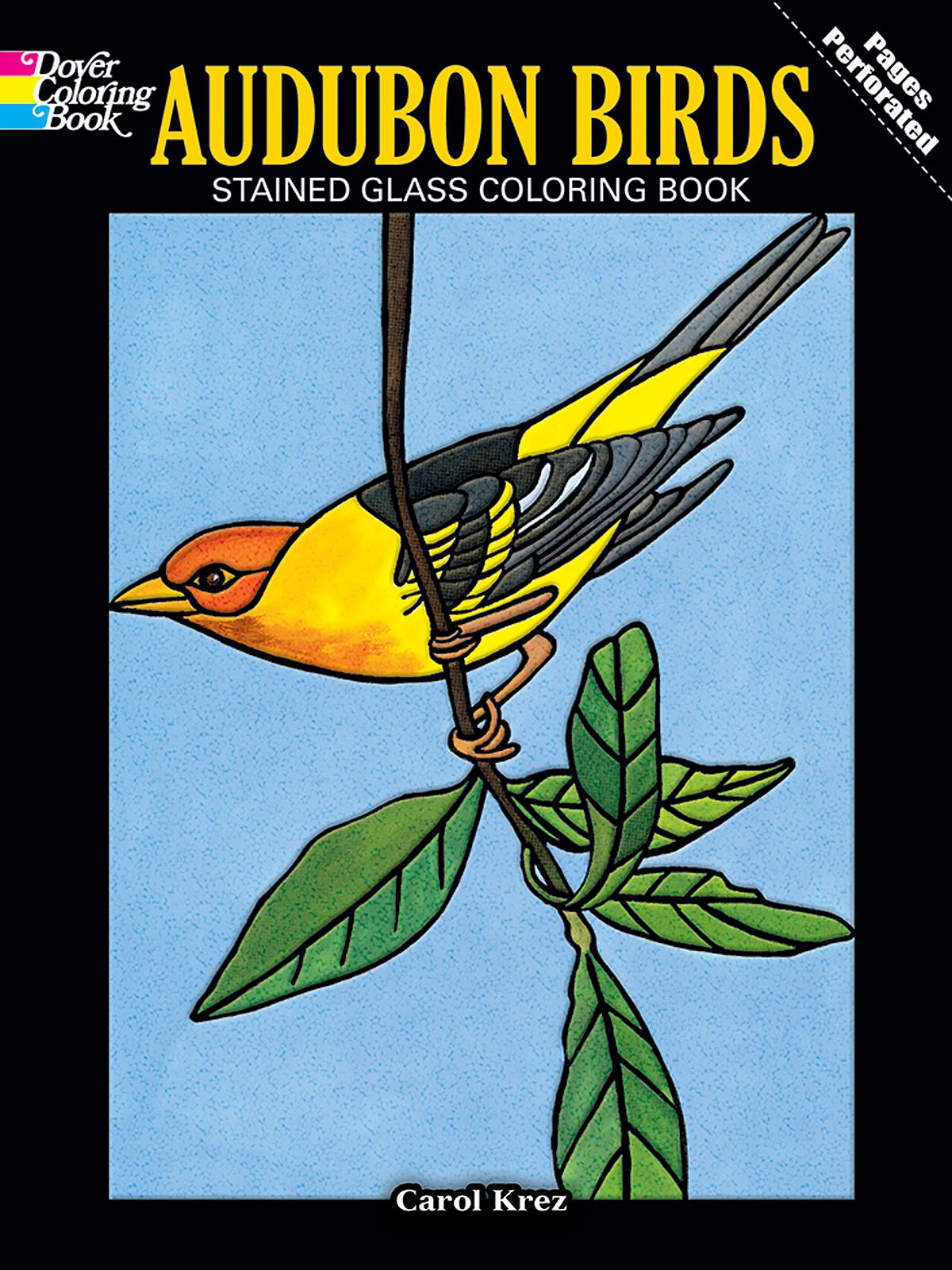 Audubon Birds Stained Glass Coloring Book Audubon Birds Stained Glass Coloring Book