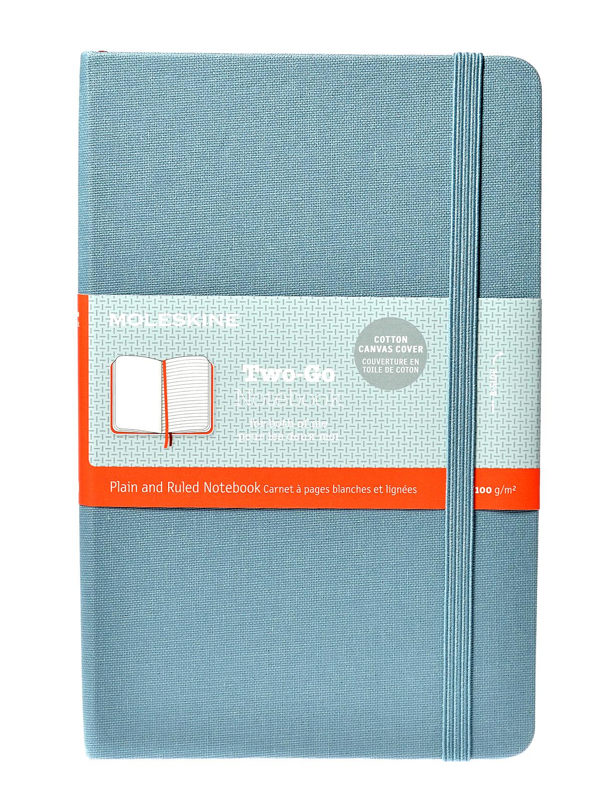 Two-go Notebook Saxe Blue 4 1 2 In. X 7 In. 144 Pages