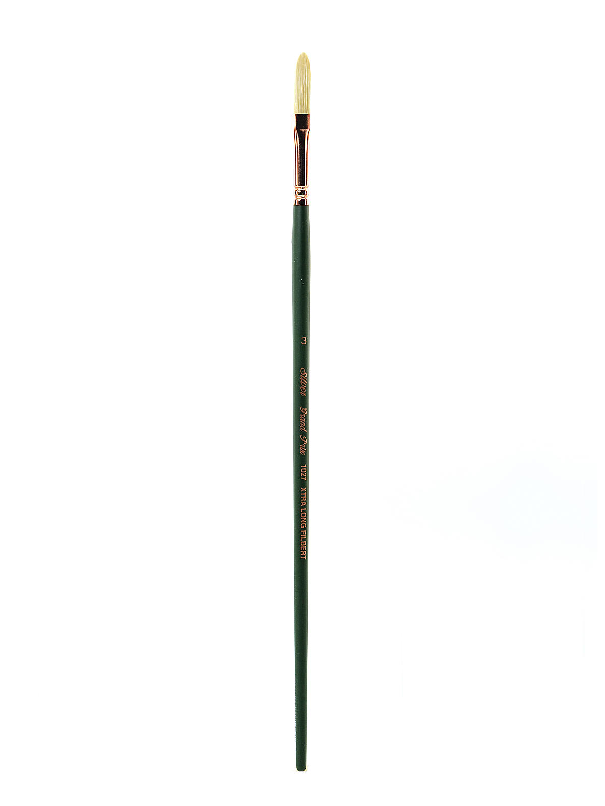 Grand Prix Series 1003 Hog Bristle Brush 3 filbert extra-long 1027