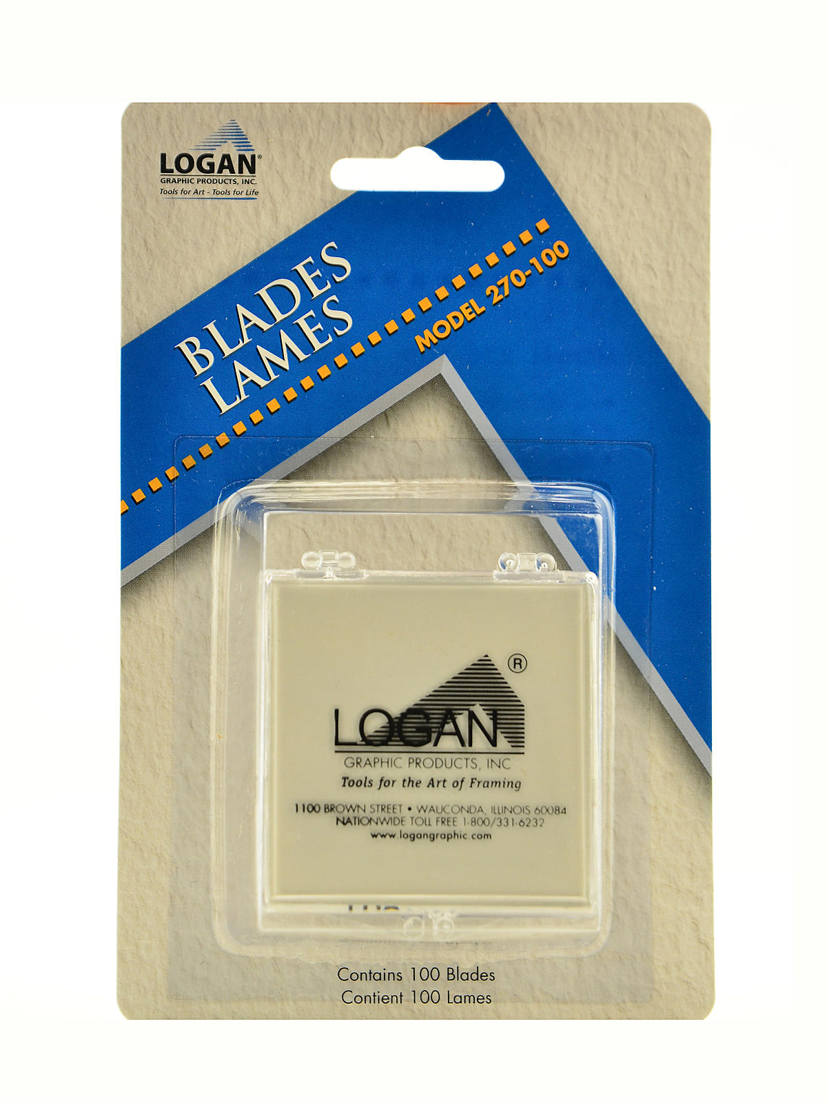 Mat Cutter Blades pack of 100 no. 270