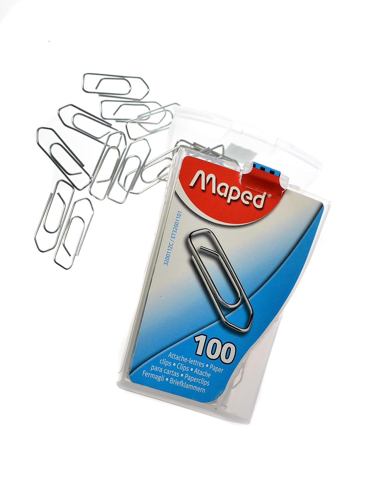 Steel Paper Clips Pack Of 100