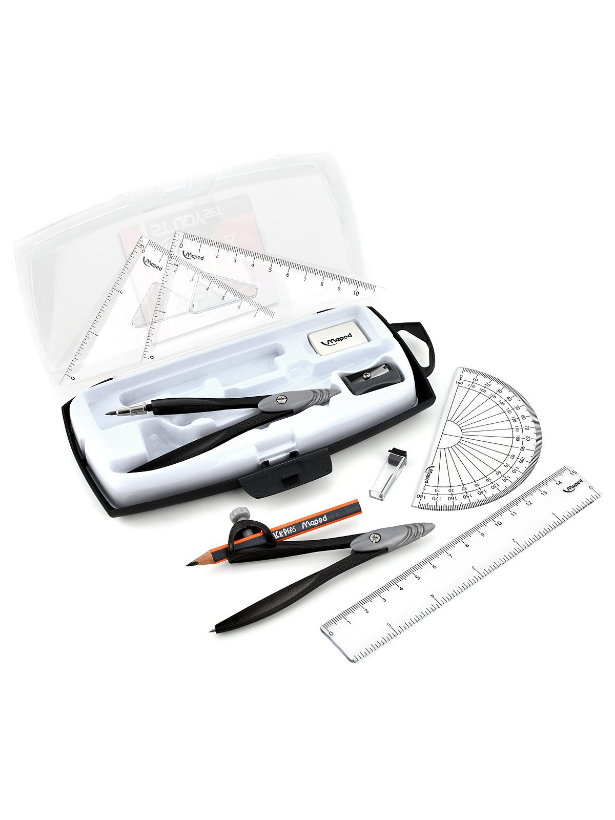 Study Compass And Geometry Set 10 Pieces