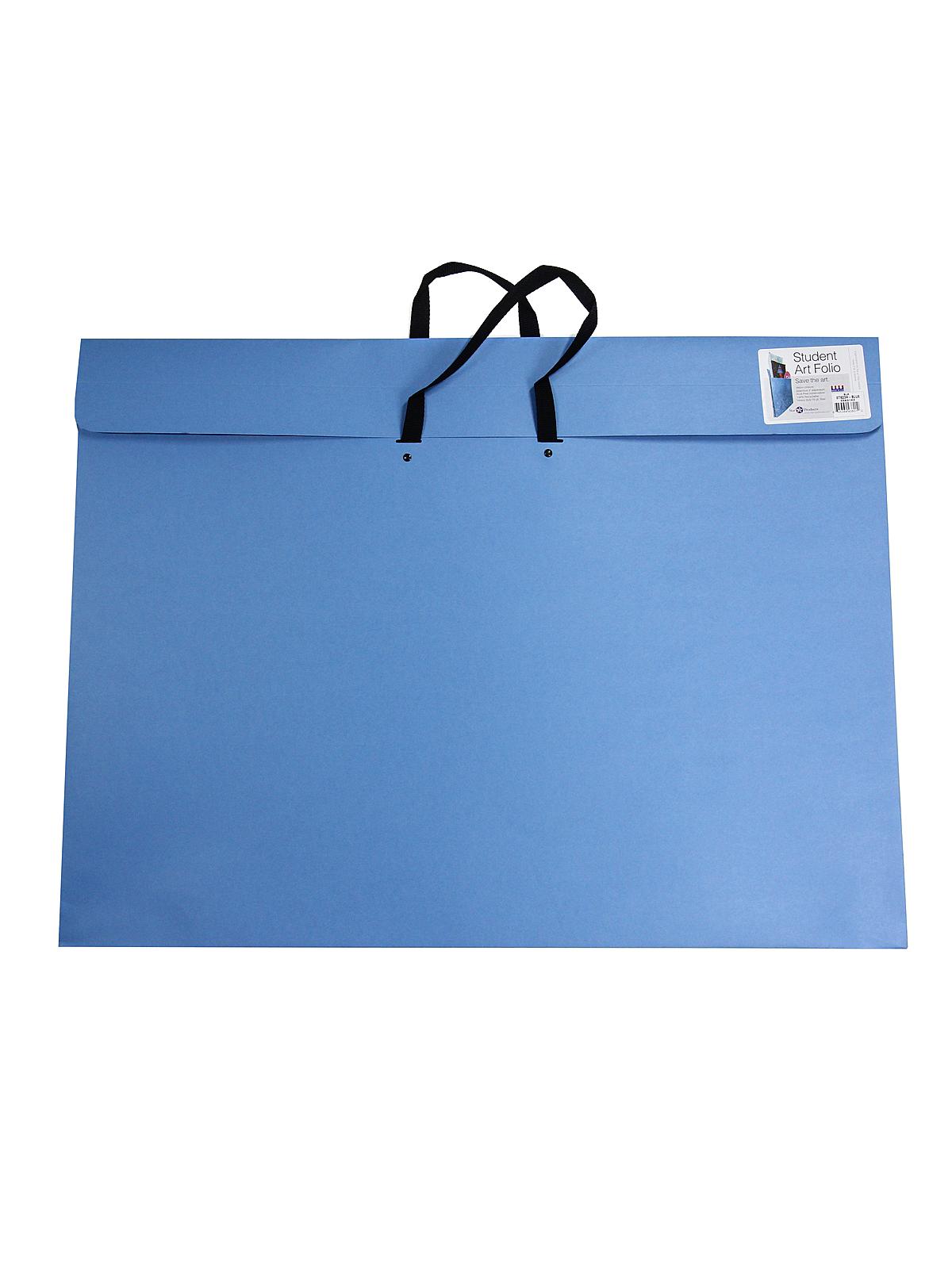 Student Art Folio with Handles 23 in. x 31 in. x 2 in. blue