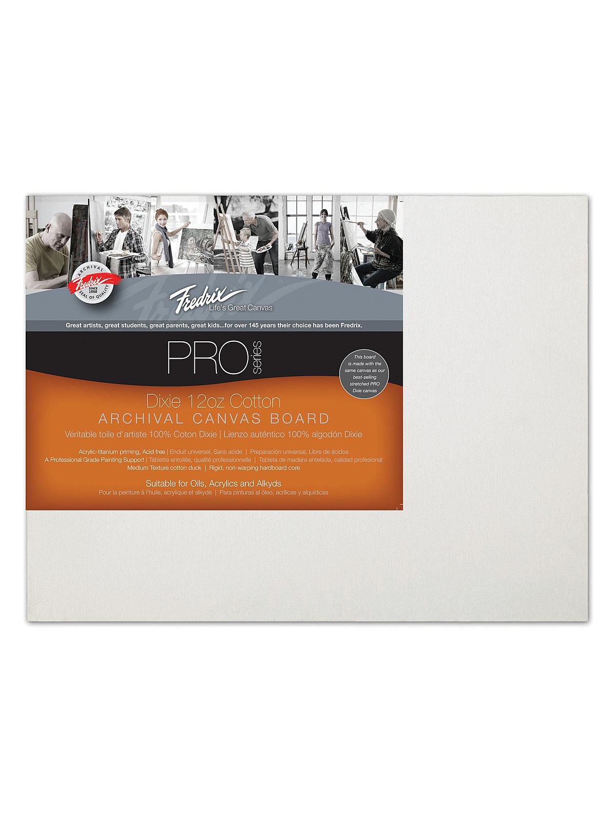 Pro Series Archival Canvas Board 9 in. x 12 in. each