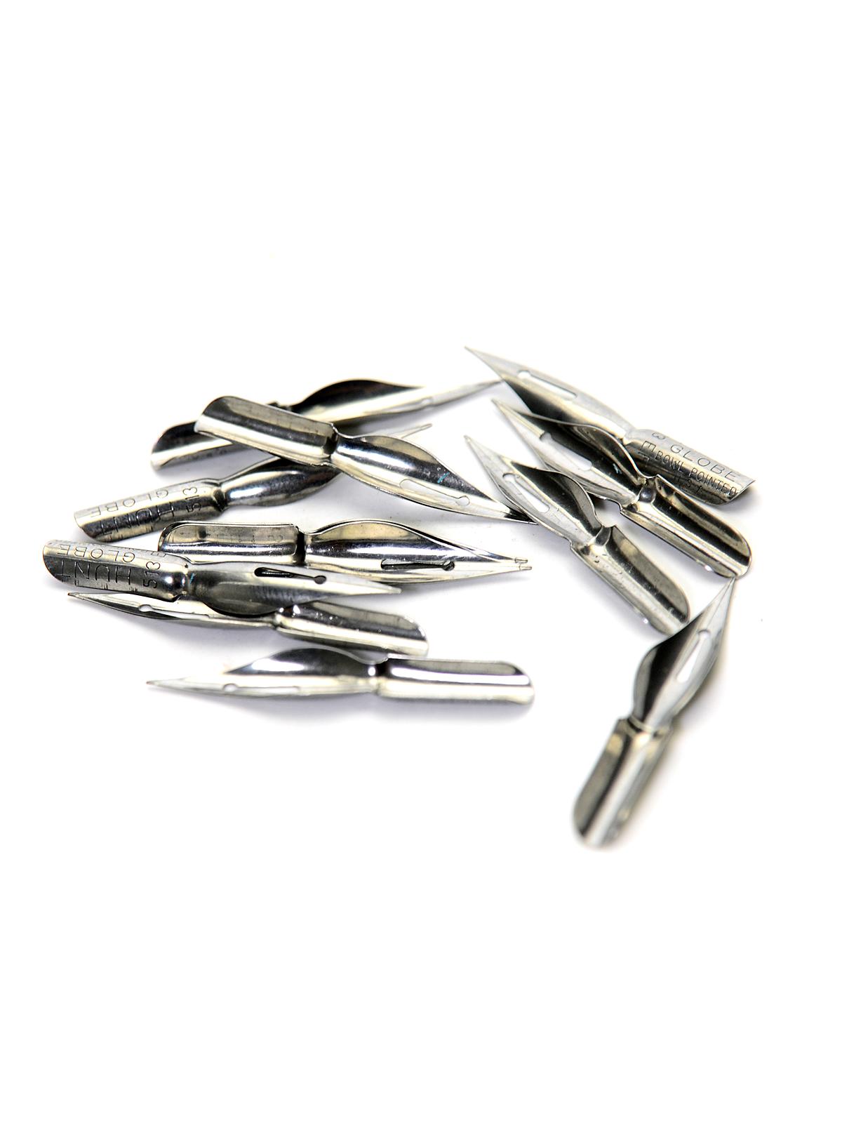 Hunt Artists' Pen Nibs--Globe No. 513EF box of 12