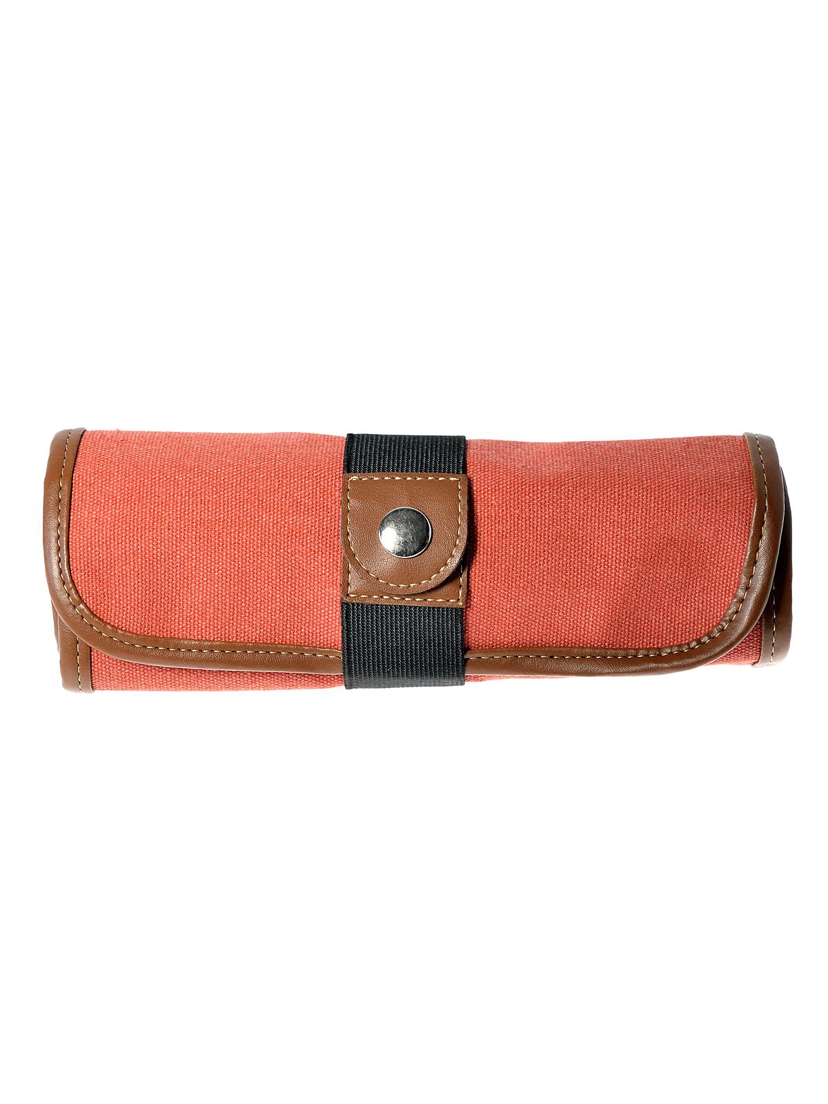 Canvas Pencil Roll-Up rose