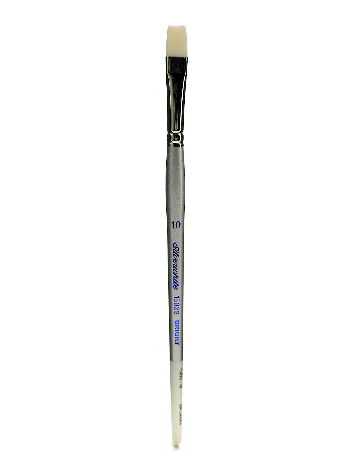 Silverwhite Series Synthetic Brushes Short Handle 10 bright