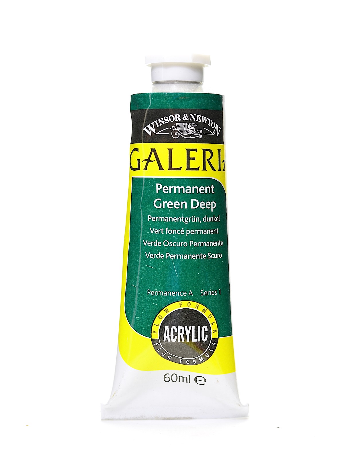 Galeria Flow Formula Acrylic Colours permanent green deep 60 ml 482