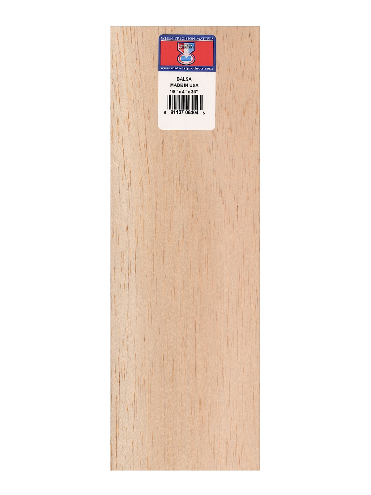 Balsa Sheets 1 8 in. 4 in. x 36 in.