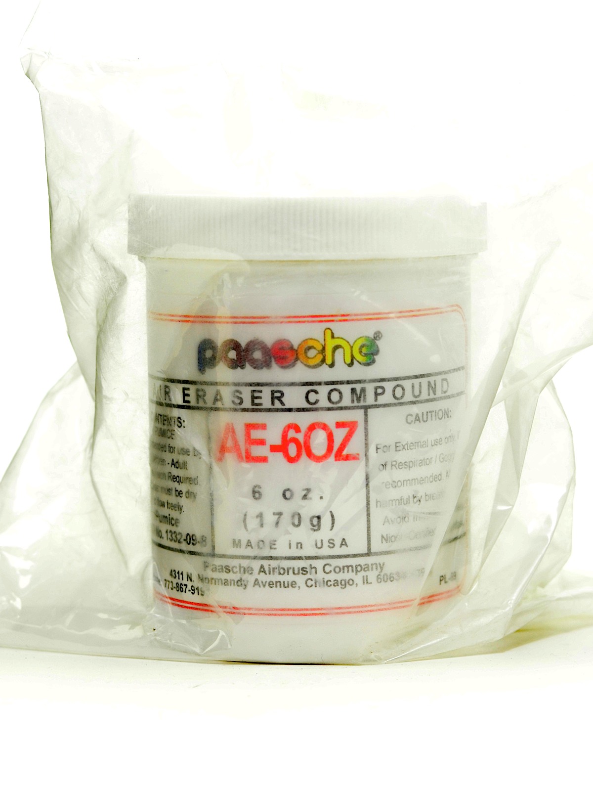 Aec Air Eraser And Compounds Ae Compound For Slow Cutting And Cleaning 6 Oz.