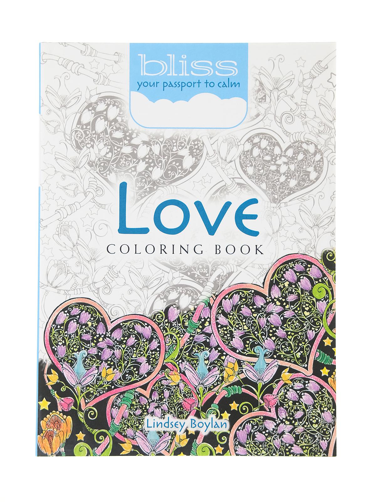 Bliss: Adult Coloring Books Love